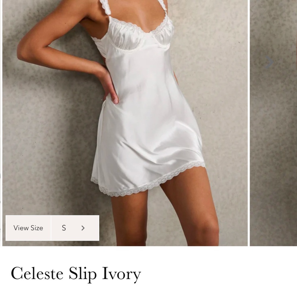 Elegant Ivory Chemise